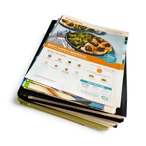 275 Plus 9 Mini Hello Fresh Meals Every Plate Recipe Cards Organized Binders Set
